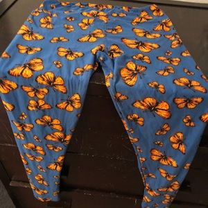 LuLAroe butterfly leggings